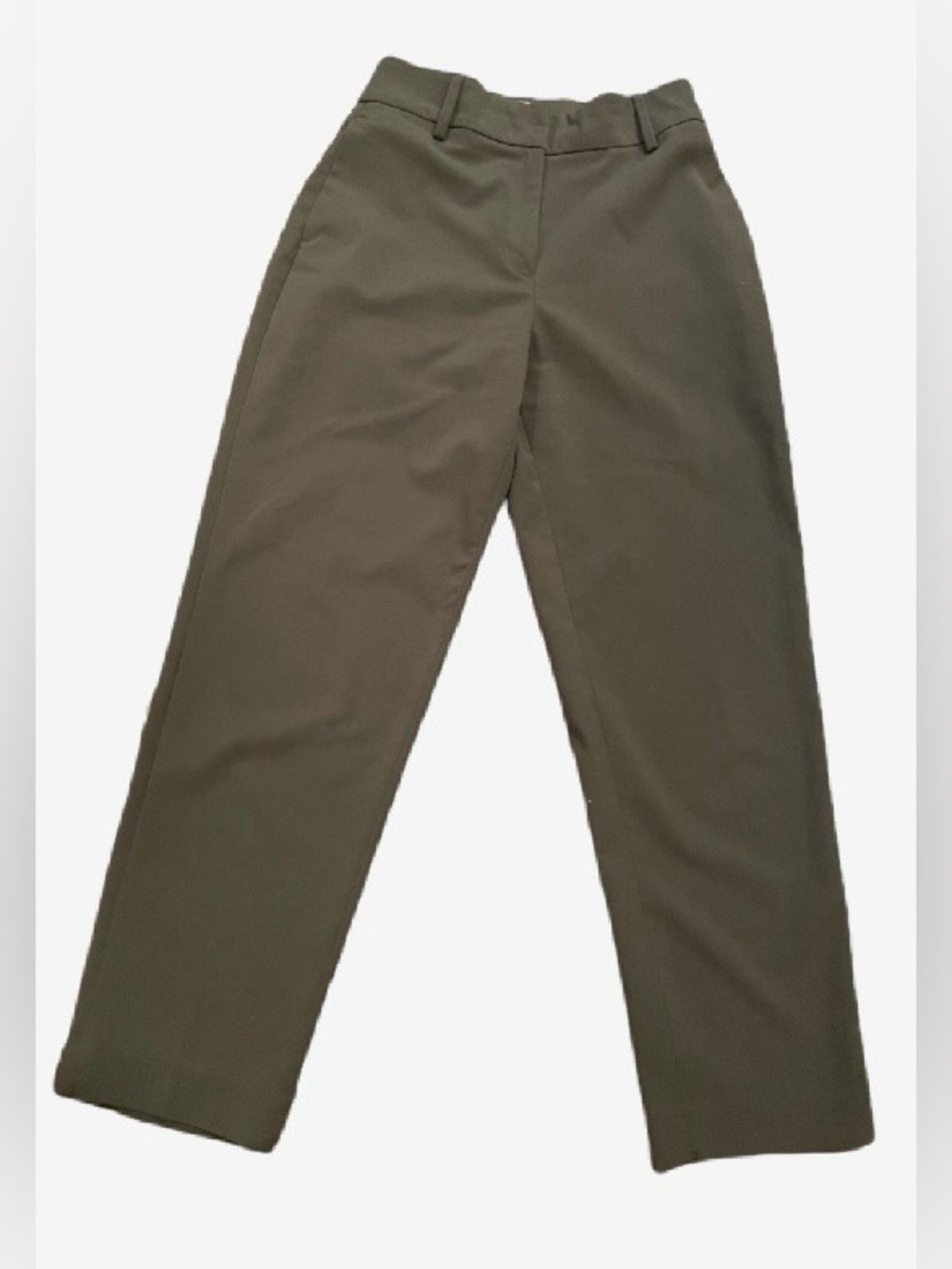 H&M Olive Green Cropped Trousers